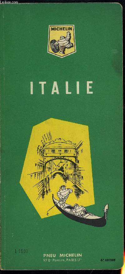 GUIDE VERT MICHELIN ITALIE
