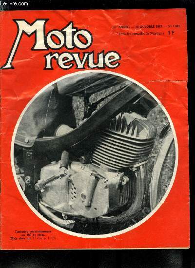 MOTO REVUE N 1660 - Essai rvolutionnaire chez Jawa : une 250 cross (vraiment) pas comme les autres, Les VI jours, Le plus important programme mondial, la plus grande russite franaise, 35.000 spectateurs enthousiastes, Laguepie, Hallman (250), Lundin