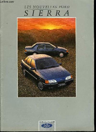LES NOUVELLES FORD SIERRA - LIVRET PUBLICITAIRE