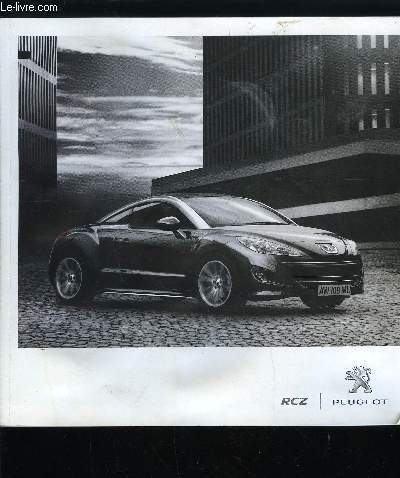 BROCHURE PEUGEOT RCZ