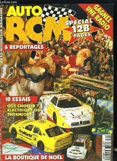 AUTO RCM N 159 - Globe Liner 1/14E : le nouveau camion Tamiya : un avant gout de l'Amrique, Megatech PCM 1024: Pour tout savoir sur la radio a volant Futaba la plus volue, Bugatti EB 110 1/4, Predator 1/6 : Yankee invente pour Jouef un nouveau concept