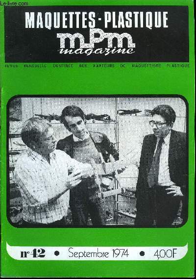 MAQUETTES PLASTIQUE MAGAZINE N 42 - Le Bristol Beaufighter MK-AF par Maurice Mouton, L'Hanomag SDKFZ 251 par Bernard Lefeuvre, Identification des formations et appareils de l'Aronautique Navale Amricaine par Bernard Prezelin, Brabham Ford F1 par Jodeux