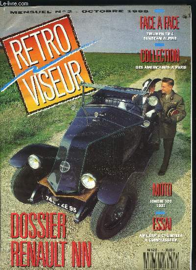 RETROVISEUR N 2 - Angoulme 88 : Des rempars en pierre de taille, 9 ans de salon de Paris, Un homme une collection : des amricaines a Paris, BMW 327 Autenrieth, BMW 328 Roadster, A bord d'une Amilcar 6 cylindres a compresseur, Il tait une fois