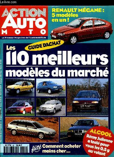 ACTION AUTO MOTO N° 16 - Renault Mégane : 5 modèles en un seul, BMW Z3 : un c... - Picture 1 of 1