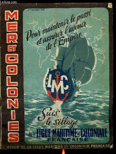 MER & COLONIES N 324 - La collaboration aro-maritime, Surcouf, ou les dbuts d'une grand corsaire par Adhemar de Montgon, L'apprentissage maritime par G. de Raulin, Une grande figure de la marine franaise - L'Amiral Robert par Franois Hulot