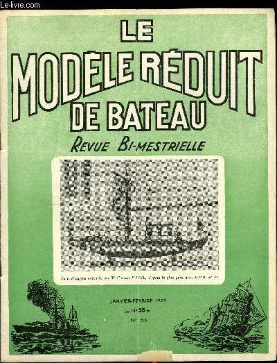 LE MODELE REDUIT DE BATEAU N 56 - Remorqueurs de port et de rivire, Catamarans modernes par A. Francheteau, Calendrier des Rgates, Commandes de manoeuvres du sous-marin U. 27 par A. Paul, Construction de la Baris en bord cousu par G. Ravel