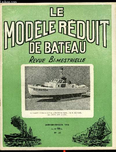 LE MODELE REDUIT DE BATEAU N 68 - Un garde-cote U.S.A. tlcommand par S. Rabi, Calendrier des Rgates 1956, Mon premier racer par M. Villain, Le muse naval de Venise, Faut-il construire grand ou petit ? par C. Lecomte, Plan du Kriss, cotre de haute