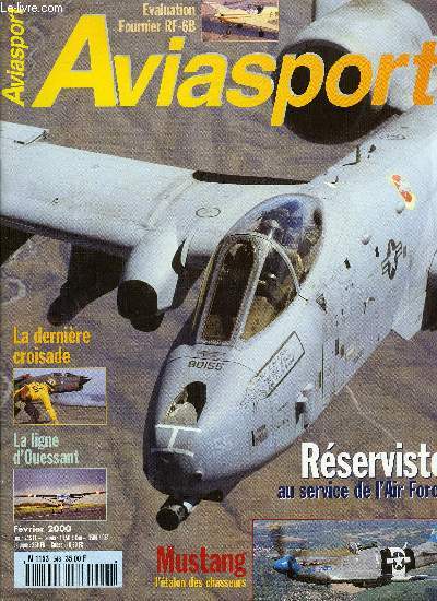 AVIASPORT N 543 - Crusader, Fournier RF-6B, Ouessant en caravan, Chef d'arodrome, Pompistes du dimanche, Collages, Muses au Canada, Mustang !