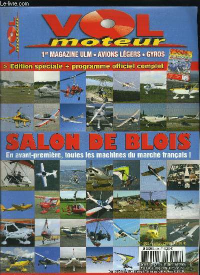 VOL MOTEUR N° 282 - Salon ULM Blois rassemblement - Panorama du tout blois, Blois Pratique, Abonnement, Calendrier, Courrier, FFPLUM