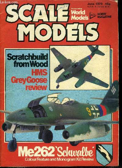SCALE MODELS VOLUME 10 N 117 - Diecasts, A way with wood, Lotus esprit, USN colours part 3, Me262 Schwalbe, Basic Bases, Diecasts extra, New to You ?