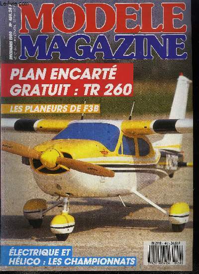 MODELE MAGAZINE N 459 - Cessna Cardinal, un grand modle sign Aviomodelli, Une journe pour des records de vitesse, Hlico F3C : un championnat d'Aix...eption, Ultrasoft, un top module pour le mc 18 Graupner, Fitem n4, en attendant la version 90