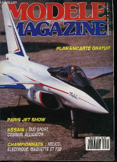 MODELE MAGAZINE N 470 - Txi sport : qualit et efficacit Graupner, Cosinus Aronaut, Un clignoteur puissant et rglable, Le machin du gamin dit le Trucogos, Alligator de Briot, l'&aviopn des mordus, Formigures : soleil, air pur et modlisme