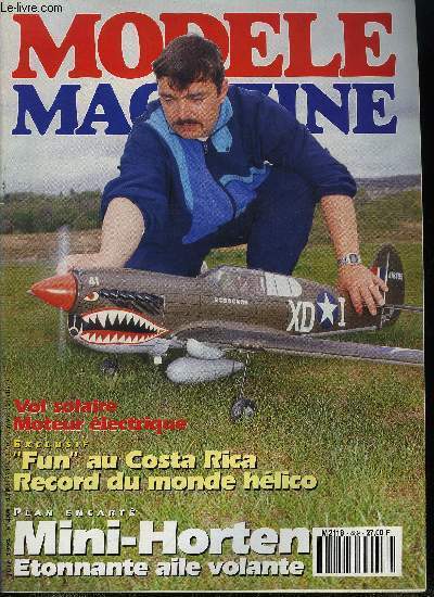 MODELE MAGAZINE N 489 - Srie Junior : le Heinkel HE 176, Moteurs lectriques : Ca bouge, Nouvel entoilage textile thermortractable : le Diacov, M.A.R.C. un jeune et trs srieux fabricant franais de tout plastique, Altimtre automatique