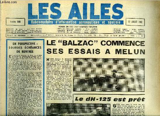 LES AILES N 1888 - Sabena, rsultats peu encourageants au terme d'une difficile anne 1961, L'opration mariner par albert Ducrocq, Aspects oprationnels du Mirage III-V, Le Mirage III-V sera le premier VTOL bi sonique par Jacques Morisset, De Havilland