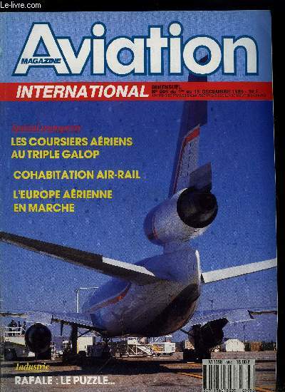 AVIATION MAGAZINE INTERNATIONAL N 995 - Lancement de la famille MD-90, EMB-145 : premire commande, TEA : un programme ambitieux, BDLI : la RFA veut sa part de prestige, Air France aborde le leasing, Bernard Lathire, prsident d'ADP