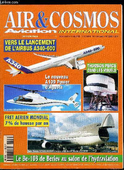 AIR & COSMOS - AVIATION MAGAZINE INTERNATIONALE N 1582 - Pkin : Elargir les cooprations spatiales, Washington : plus de dollars pour la dfense, Genve : guerre de reprsailles, Le cout des armements sur la sellette, Coup de poing sur l'industrie