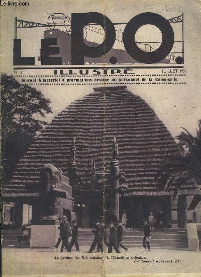 LE P.O. ILLUSTRE N 16 - Les industries d'art du rseau - Les tapisseries d'Aubusson et de Felletin, Le dsherbage chimique des voies, L'inauguration de la gare laitire de Pris P.O., Le conte du P.O. illustr -Le viaduc sur la Tay,L'A.T.P.O. au Mont-Dore