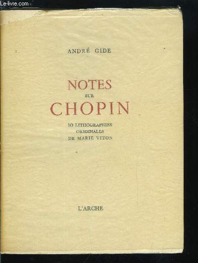 NOTES SUR CHOPIN