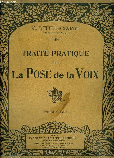 Trait pratique de la pose de la voix