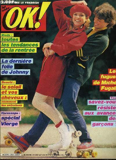 OK ! AGE TENDRE N 293 - Mimi a l'heure de la dtente, Le dernier match de foot de Jean Michel Caradec, La reine d'un soir - Caroline de Monaco a blouit tous les invits du bal de la Croix Rouge, Didier Solet aime rire, Marie de Briviera : la relve