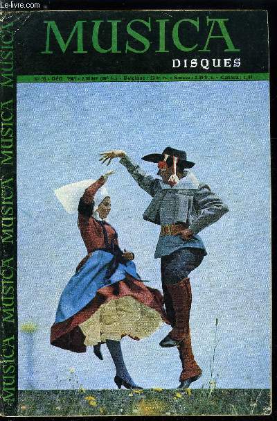 MUSICA N 93 - Vienne, capitale du royaume de la valse par Marcel Brion, Vincent d'Indy, tel qu je l'ai connu par Paul Le Flem, Le folklore sovitique, d'Arkhangelsk au Caucase par Guillaume Janeau, Lorsque Berlioz crivait les troyens par Thrse Husson