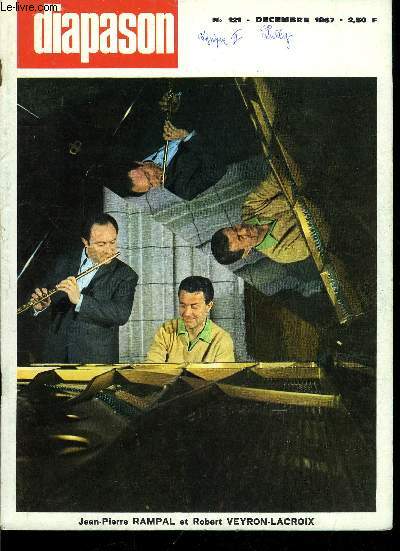 DIAPASON N 121 - Nol, J.P. Rampal et R. Veyron-Lacroix, Les disques classiques, Thatre lyrique et disque : Lully, Jean Guillou, Sries conomiques, Une revue de la presse trangre