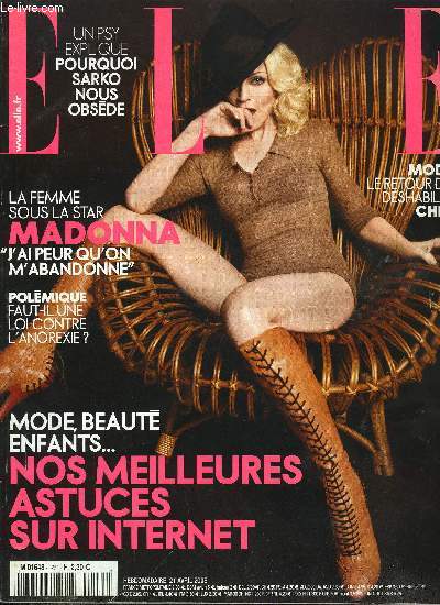 ELLE N 3251 - La femme sous la star - Madonna 