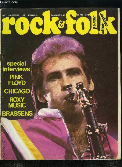 ROCK & FOLK N° 72 - Guitare a dadi par Marcel Dadi, Hamster Jovial, Télégramm... - Photo 1/1