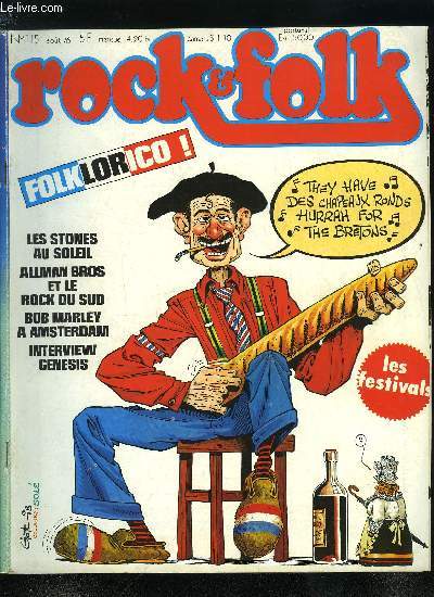 ROCK & FOLK N° 115 - Julos Beaucarne par François René Cristiani, La Bamboche... - Photo 1/1