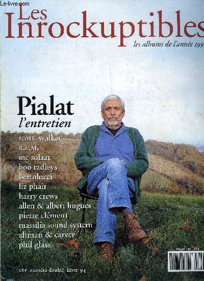 LES INROCKUPTIBLES N 52 - Passion - R.E.M., Musique de chambre - Liz Phair, Robert & Raymond - Altman & Carver, Les souris dansent - Pierre Clment, Comme un gant - Scott Walker, Niggers with attitude - Allen & Albert Hugues, Buddha Blanc - Bernardo