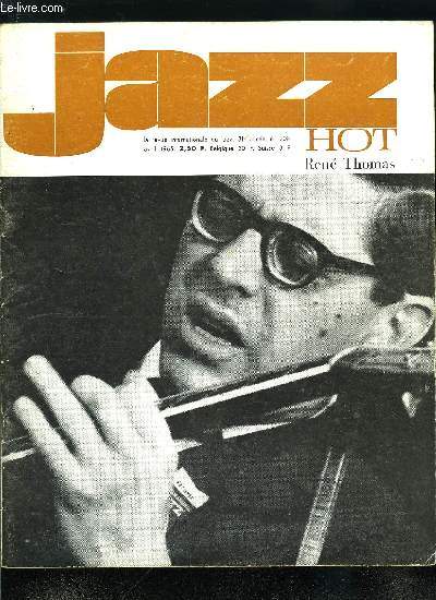 JAZZ HOT N 208 - Concert Messengers, Concert Monk, Prix jazz hot, Frontires du jazz, Saint-Leu blues, Jean Louis Chautemps, Woody Herman, Ren Thomas, Charlie Mingus, Cabarets