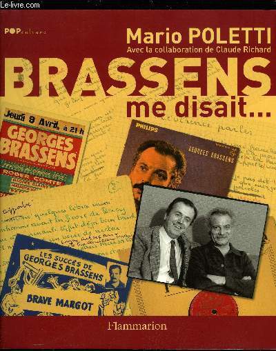 Brassens me disait...