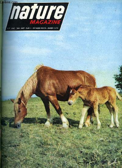 NATURE MAGAZINE N 4 - Transhumance par Marc Dubay-Levert, Chasse aux morses par Boris Riesky, Bubo des cimes par Christian Fontugne, En Alsace, au Printemps, c'est le retour des cigognes, Enfin, au coeur des Alpes, le Parc National de la Vanoise