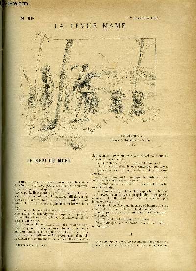 LA REVUE MAME N 59 - Le kpi du mort par Georges de Lys, Les records de vitesse entre l'Angleterre et l'Amrique par Harold, Les Tard-Venus III Les ranons par Maurice Maindron, Coulisses parlementaires par Henry de Brisay, Lettres d'Allemagne