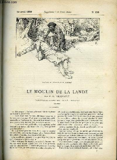 SUPPLEMENT A LA REVUE MAME N 238 - Le moulin a la Lande (suite) X. L'hritage du capitaine par P.M. Vignault, illustrations de Ren Lelong