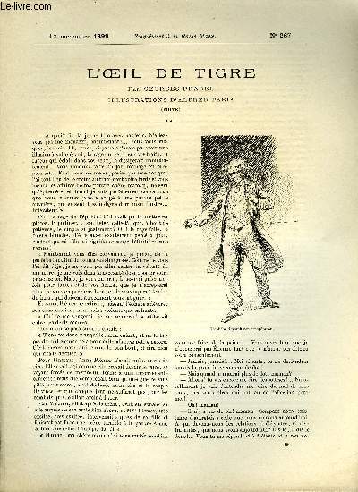 SUPPLEMENT TO THE MAGAZINE MAME N° 267 - The Eye of a Tiger (continued) VII. VIII. pair Ge... - Picture 1 of 1