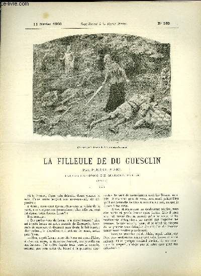 SUPPLEMENT A LA REVUE MAME N° 280 - La filleule de Du Guesclin (suite) VII. Les deux Jeanne par Pierre Mael, illustrations de Marcel Pille