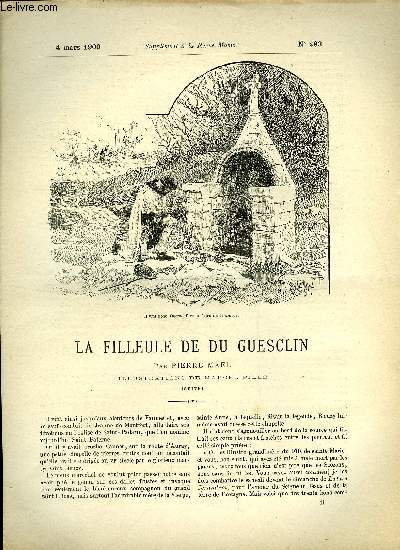 SUPPLEMENT A LA REVUE MAME N 283 - La filleule de Du Guesclin (suite) X. Le chne de mi-voie par Pierre Mael, illustrations de Marcel Pille