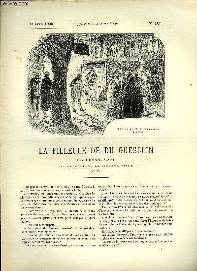 SUPPLEMENT A LA REVUE MAME N° 287 - La filleule de Du Guesclin (suite) III. Le duel de Dinan par Pierre Mael, illustrations de Marcel Pille