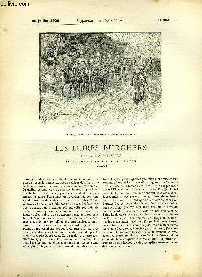 SUPPLEMENT A LA REVUE MAME N° 304 - Les libres burghers (suite) par G. Saint-Yves, illustrations d'Alfred Paris