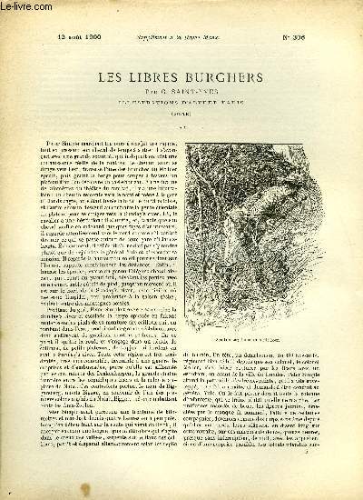 SUPPLEMENT A LA REVUE MAME N° 306 - Les libres burghers (suite) par G. Saint-Yves, illustrations d'Alfred Paris