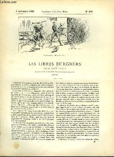 SUPPLEMENT A LA REVUE MAME N° 309 - Les libres burghers (suite) V. Les chevaliers du pillage par G. Saint-Yves, illustrations d'Alfred Paris