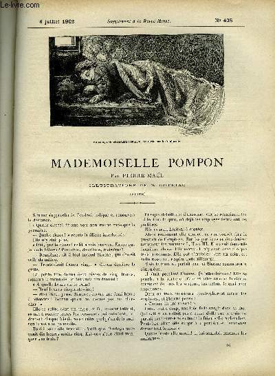 SUPPLEMENT A LA REVUE MAME N° 405 - Mademoiselle Pompo (suite) XIV. Une grave décision par Pierre Maël, illustrations de G. Dutriac