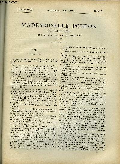 SUPPLEMENT A LA REVUE MAME N° 410 - Mademoiselle Pompo (suite) XVII. Vie nouvelle par Pierre Maël, illustrations de G. Dutriac