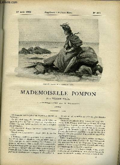 SUPPLEMENT A LA REVUE MAME N° 411 - Mademoiselle Pompo (suite) XVIII. Le dernier choix par Pierre Maël, illustrations de G. Dutriac