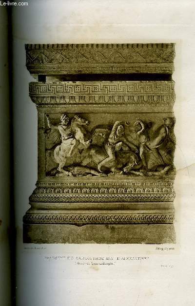 GAZETTE DES BEAUX-ARTS TRENTE-QUATRIEME ANNEE LIVRAISON N 3 - Les sarcophages de Sidon au muse de Constantinople (2e et dernier article) par Thodore Reinach, La cramique italienne d'aprs quelques livres nouveaux (2e article) par Alfred Darcel