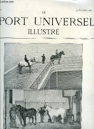 LE SPORT UNIVERSEL ILLUSTRE N 332 - L'levage en France et a l'tranger - Le haras de voisins a M. le comte de Fels (suite et fin), Le procs du Trotteur - le modle et les allures (suite et fin) par Jean Romain, Le fox-terrier et terrier club de France