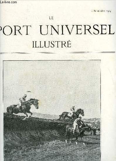 LE SPORT UNIVERSEL ILLUSTRE N 424 - Grande runion de Courses a Tananarive, L'ouverture de la chasse par M. d'H, L'exposition canine d'Arras par Intrim, Les field-trials de la loire infrieure, Droleries sportives par un commissaire des courses (suite)