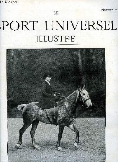 LE SPORT UNIVERSEL ILLUSTRE N 849 - Le IVe salon de l'aronautique par G.D., Les achats d'talons a Toulouse, Fermertures anticipes par Jacques Lussigny