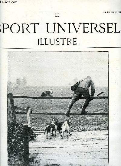 LE SPORT UNIVERSEL ILLUSTRE N 850 - Le 45e horse-show de Dublin par A. P-T, Cockers et corniaux par Marcel d'Herbeville, L'levage des cygnes a Norwich par L. Kuentz, Le coursing au Tremblay, L'escrime a Saint-Malo par F. Trapani